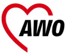 Das AWO Logo mit einem Herz 