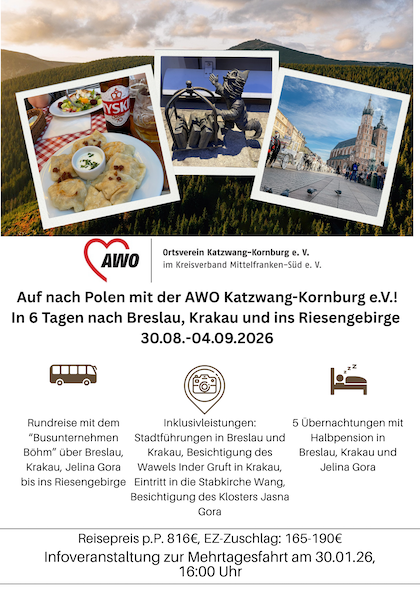 Flyer Mehrtagesfahr Polen