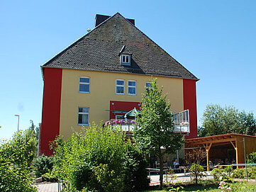 Das Hermann-Vogel-Pflegezentrum von der Seite