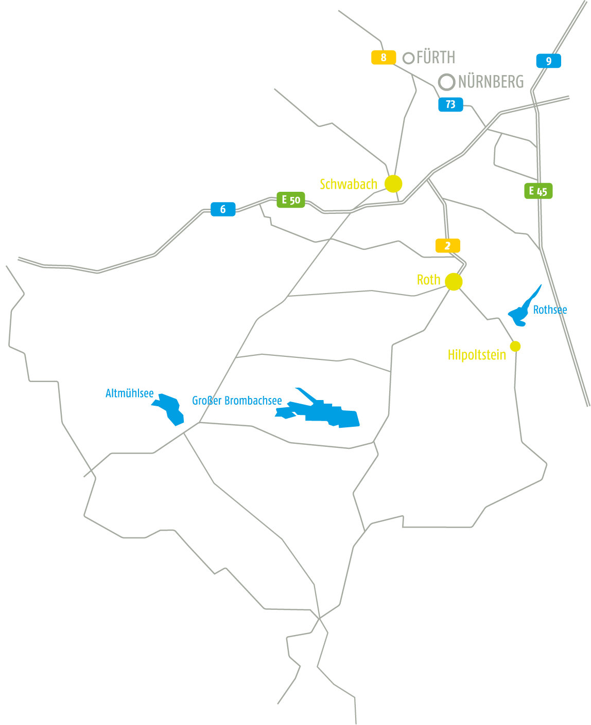 Karte mit Leistungen im Bereich Beratung & Begleitung